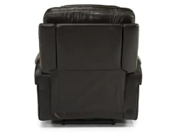 Mor Furniture Recliners|Echo 3 Power Recliner In Rainier Storm Leather