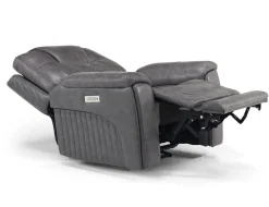 Mor Furniture Recliners|Echo 3 Power Theater Recliner W/ Immersive Sound In Rainier Walnut Leather