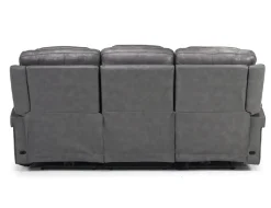 Mor Furniture Immersive Sound Sofas|Sofas|Echo 3 Power Theater Sofa W/ Immersive Sound In Rainier Walnut Leather