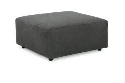 Mor Furniture Ottomans|Edenfield Oversized Ottoman In Charcoal
