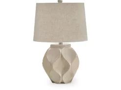 Mor Furniture Shop All Lighting & Lamps|Office Lighting|Edselham Table Lamp In Cream