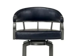 Mor Furniture Barstools|Edy Barstool In Mineral & Black, Swivel
