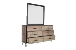 Mor Furniture Bedroom Mirrors|Elk River Mirror In Brown