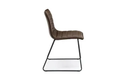 Mor Furniture Dining Chairs|Ella Side Chair In Slate Leather