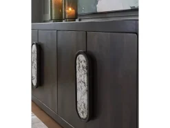 Mor Furniture Tv Stands|Elliston Media Console In Espresso Brown