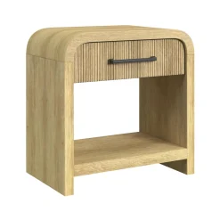 Mor Furniture Nightstands|Emberly 2 Drawer Nightstand In Black