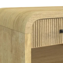 Mor Furniture Nightstands|Emberly 2 Drawer Nightstand In Black