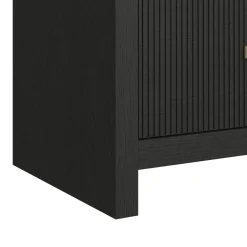 Mor Furniture Nightstands|Emberly 2 Drawer Nightstand In Black