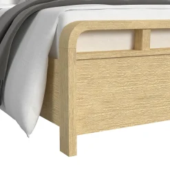 Mor Furniture Beds|Emberly Panel Bed In Natural, Twin
