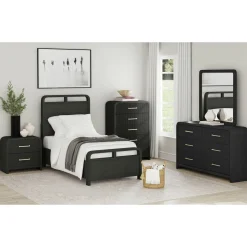 Mor Furniture Beds|Emberly Panel Bed In Natural, Twin