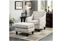 Mor Furniture Ottomans|Emery Ottoman In French Script