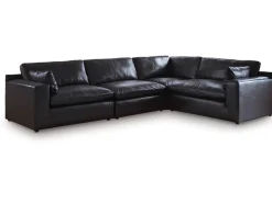 Mor Furniture Sectionals|Emillia 4 Piece Sectional In Black