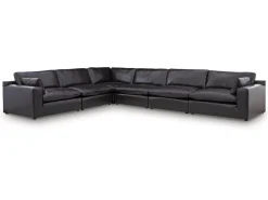 Mor Furniture Modular Sofas|Sectionals|Emillia 6 Piece Sectional In Caramel