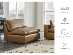 Mor Furniture Modular Sofas|Sectionals|Emillia 6 Piece Sectional In Caramel