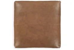 Mor Furniture Ottomans|Emillia Oversized Ottoman In Caramel Leather