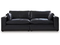 Mor Furniture Living Room Sets|Emillia Sofa & Loveseat In Black