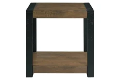 Mor Furniture Sofa & End Tables|Enrico End Table In Walnut