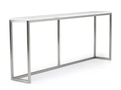 Mor Furniture Sofa & End Tables|Esme Sofa Table In Snowfall