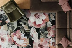 Mor Furniture Shop All Rugs|Essentials Studio Rug In Multicolor/Black, 5’ X 7’