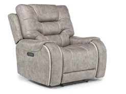 Mor Furniture Recliners|Estilo 2 Power Recliner In Canyon Walnut