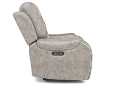 Mor Furniture Recliners|Estilo 2 Power Recliner In Canyon Walnut