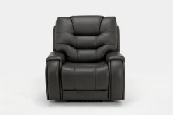 Mor Furniture Recliners|Estilo 2 Power Recliner In Canyon Walnut