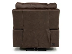 Mor Furniture Recliners|Estilo 2 Power Recliner In Canyon Walnut