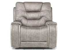 Mor Furniture Recliners|Estilo 2 Power Recliner In Canyon Walnut