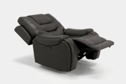 Mor Furniture Recliners|Estilo 2 Power Recliner In Canyon Walnut