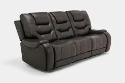 Mor Furniture Reclining Sofas|Sofas|Estilo 2 Power Sofa In Canyon Gray