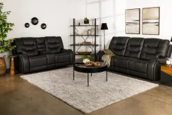 Mor Furniture Reclining Sofas|Sofas|Estilo 2 Power Sofa In Canyon Gray