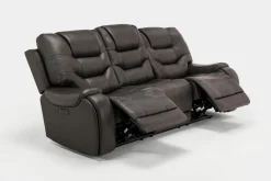 Mor Furniture Reclining Sofas|Sofas|Estilo 2 Power Sofa In Canyon Gray