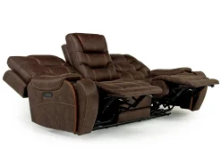 Mor Furniture Reclining Sofas|Sofas|Estilo 2 Power Sofa In Canyon Gray