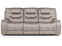 Mor Furniture Reclining Sofas|Sofas|Estilo 2 Power Sofa In Canyon Gray