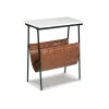 Mor Furniture Accent Tables|Etanbury Accent Table In Brown/Black/White