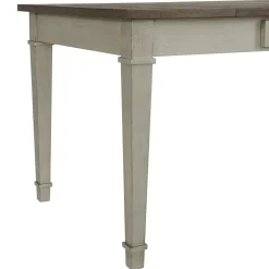 Mor Furniture Dining Tables|Farmington Dining Table In Medium Brown/Washed Stone