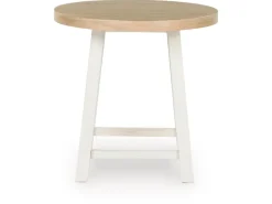 Mor Furniture Coffee Tables|Fawndell Coffee Table & 2 End Tables In Antique White/Brown