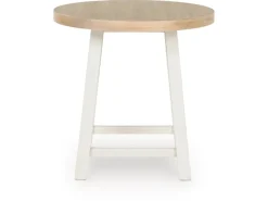 Mor Furniture Coffee Tables|Fawndell Coffee Table & 2 End Tables In Antique White/Brown