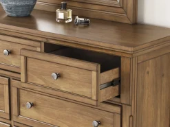 Mor Furniture Dressers & Chests|Feddinger Dresser In Medium Brown