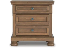Mor Furniture Nightstands|Feddinger Nightstand In Medium Brown