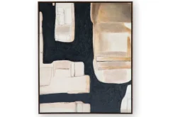 Mor Furniture Wall Art & Accents|Fexville Abstract Wall Art In Black/Brown/Cream