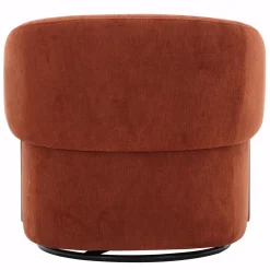Mor Furniture Chairs|Finley Swivel Chair In Rust