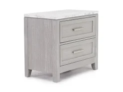 Mor Furniture Bedroom Sets|Fiona Storage Bed, Dresser, Mirror & Nightstand In Mist Gray, Queen