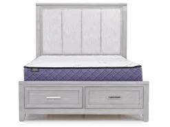 Mor Furniture Storage Beds|Beds|Fiona Storage Bed In Mist Gray, Queen