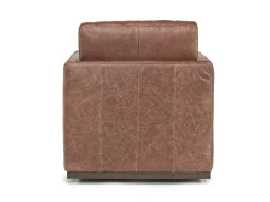 Mor Furniture Chairs|Flax Swivel Chair In Coffee Leather