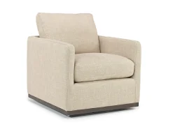 Mor Furniture Chairs|Flax Swivel Chair In Coffee Leather