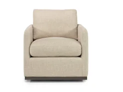 Mor Furniture Chairs|Flax Swivel Chair In Coffee Leather
