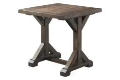 Mor Furniture Sofa & End Tables|Flynn End Table In Walnut