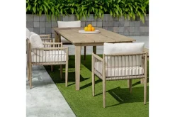 Mor Furniture Outdoor Dining Tables|Forsyth Outdoor Dining Table In Brown
