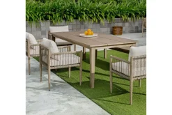 Mor Furniture Outdoor Dining Tables|Forsyth Outdoor Dining Table In Brown
